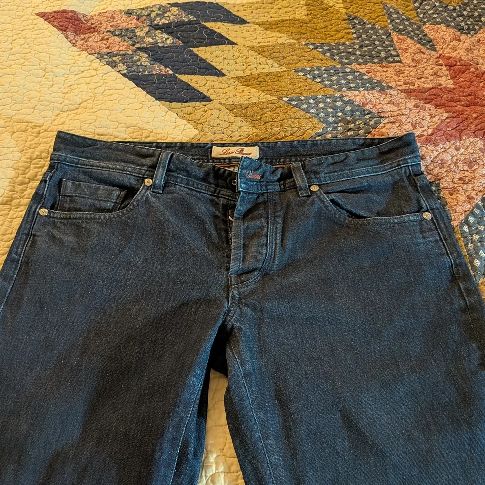 Loro Piana White and Orange Plaid Garment - Picture 7 of 13